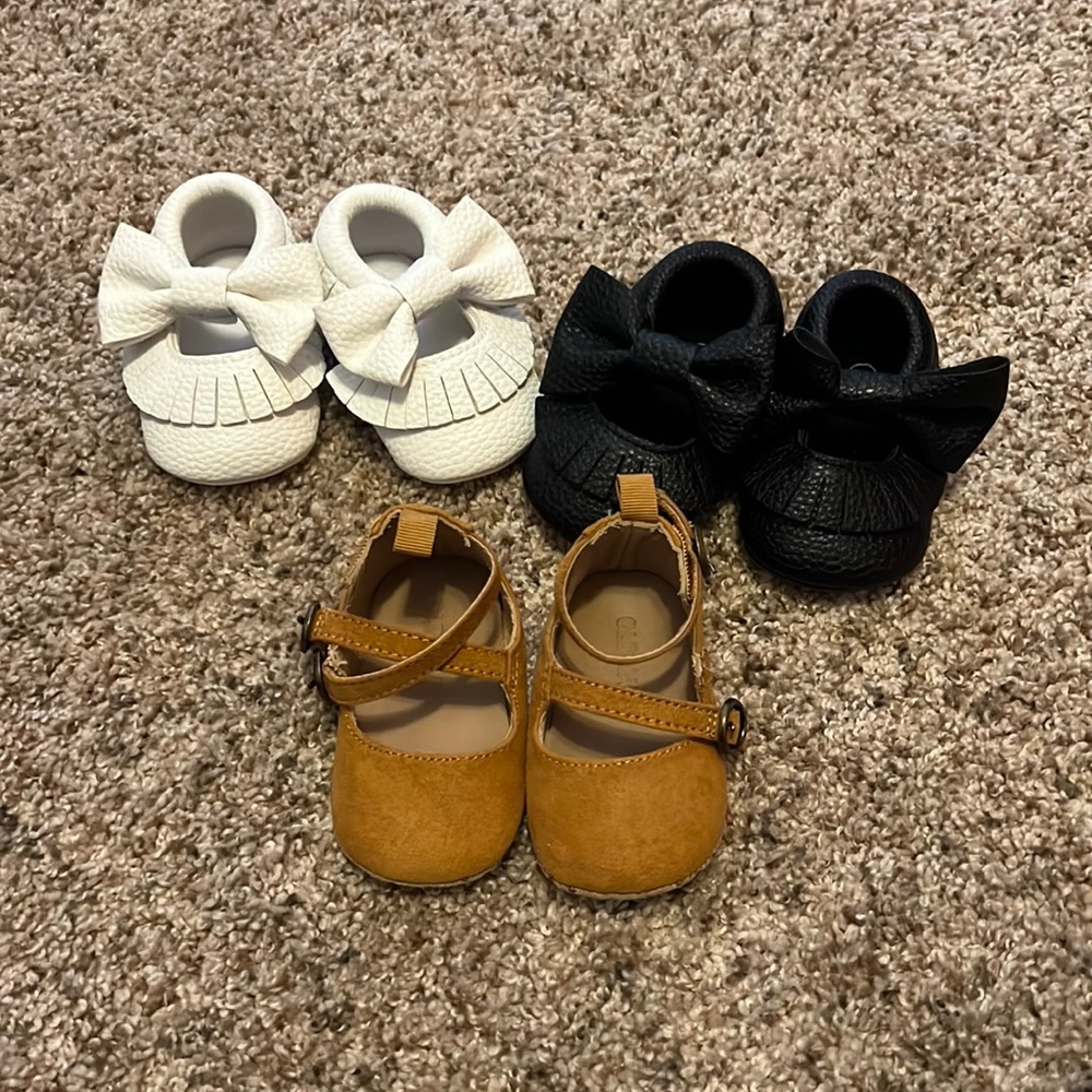 0-3 months bundle baby shoes